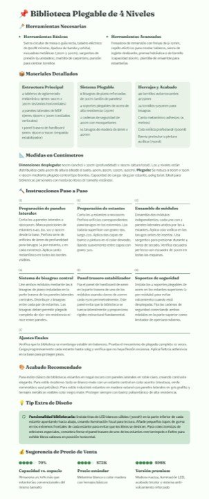 Biblioteca de 4 niveles